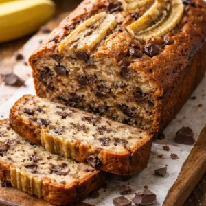 Bolo de banana com chocolate fácil: preferido da minha família