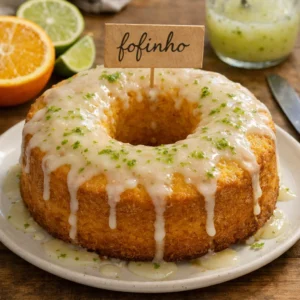 Bolo de laranja com calda de limão: a combinação cítrica de sucesso