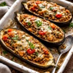 Berinjelas recheadas: prato leve e completo para qualquer refeição