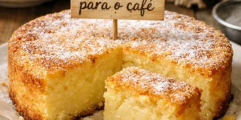 Bolo cremoso de fubá: simples e que vira estrela do café