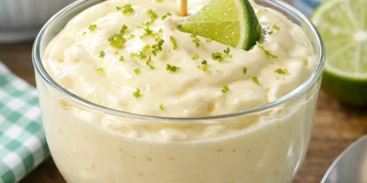 Mousse de limão de 3 ingredientes que fica pronto em minutos