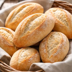 Pão de água sem ovo e sem leite gastando pouco