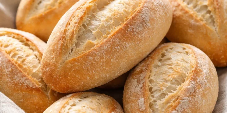 Pão de água sem ovo e sem leite gastando pouco