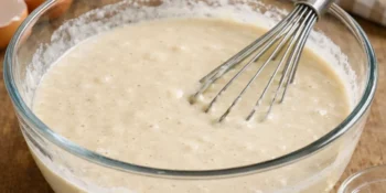 Massa de panqueca perfeita em minutos com só 4 ingredientes