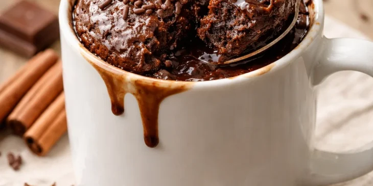 Pão de mel de micro-ondas rápido e fofinho em minutos