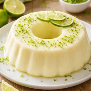 Pudim de Limão de Geladeira fácil e sem forno