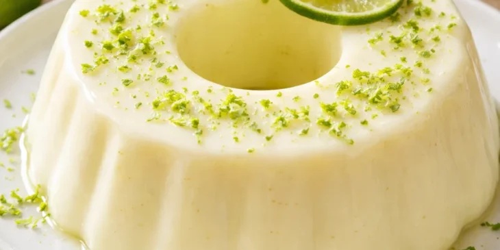 Pudim de Limão de Geladeira fácil e sem forno