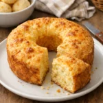 Bolo Pão de Queijo macio e cheio de sabor