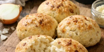 Pão de cebola no liquidificador fácil e fofinho