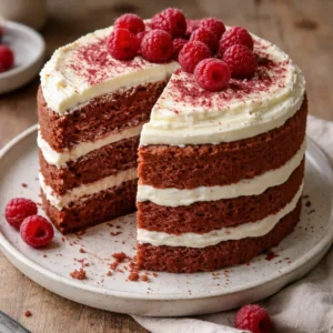 Bolo Red Velvet sem corante de forma natural e saudável