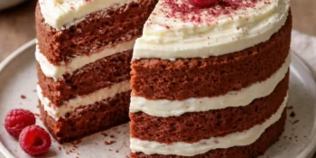 Bolo Red Velvet sem corante de forma natural e saudável