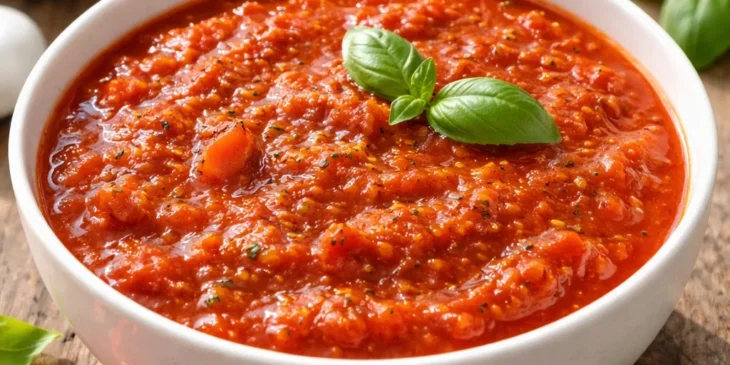 Molho de tomate sem alho que fica melhor que o tradicional