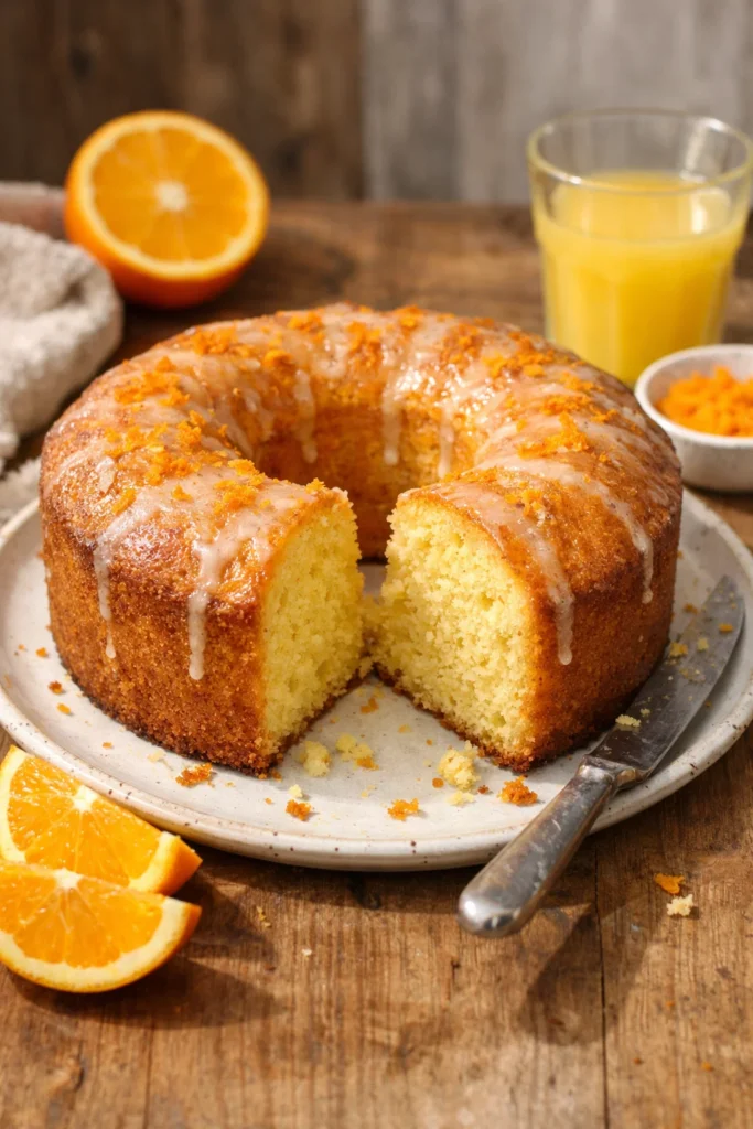 Bolo de laranja com muito sabor que vai perfumar sua casa