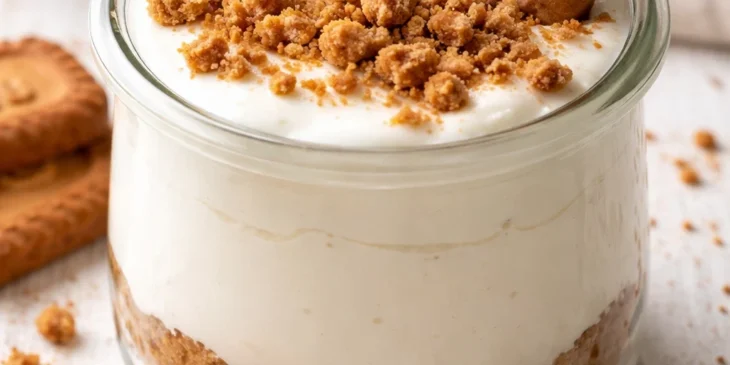 Cheesecake de iogurte com biscoito sem complicação