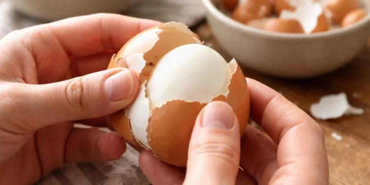 Como descascar ovo fácil e rápido: técnica simples