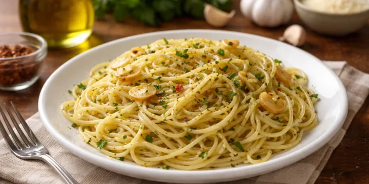 Clássico reinventado: espaguete ao alho e óleo fica mais saboroso com limão