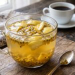 Chá de maracujá com casca e polpa receita