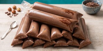 Geladinho gourmet de chocolate