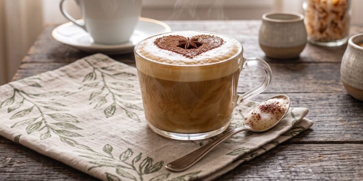 Cappuccino caseiro cremoso